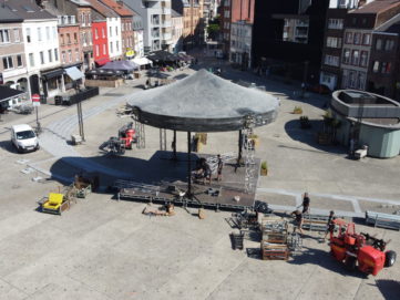 Scène fêtes de Wallonie Charleroi 2021