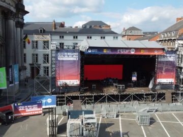 Scène fêtes de Wallonie Namur 2021